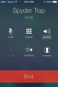 Call preview of iOS7