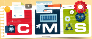 Open source and proprietary Content Management Systems (CMS)