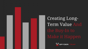 Creating long-term value and leadership buy-in